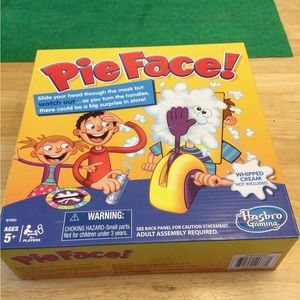 COPY - Pie Face Board Game, NEW, Hasbro Games 5+,